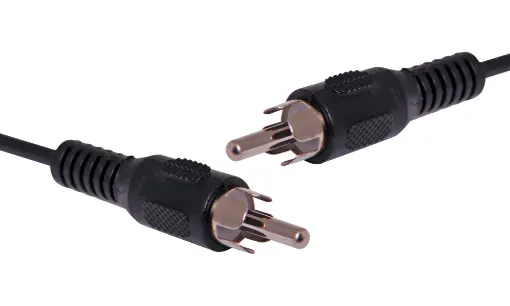 1 RCA to 1 RCA Male Cable, 3m.