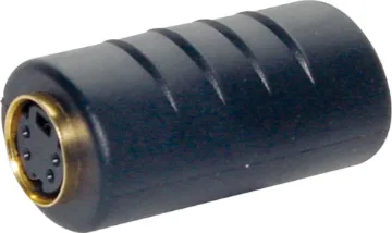 SVHS Female to SVHS Female Adapter Adaptor S-VHS (Mini Din) Female to S-VHS (Mini Din) Female.