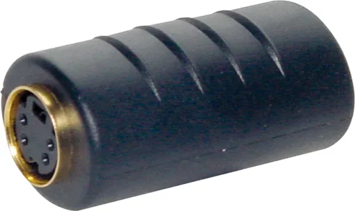 Adaptor S-VHS (Mini Din) Female to S-VHS (Mini Din) Female.