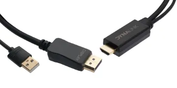 2m HDMI Male to DisplayPort Male Adapter Lead HDMI Male to DisplayPort Male Adapter Lead, 2m.