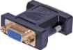 DVI-I Plug to DE15 VGA Socket.