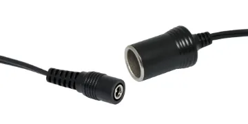 Car Accessory Socket to 2.1mm Socket Lead Allows you to power a DC appliance such as a camping fridge or compressor from a AC/DC 2.1mm tip  plugpack.