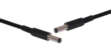 0.5m 2.1mm DC Plug  to 2.1mm DC Plug Cable 2.1mm DC plug to 2.1mm DC plug, 0.5m. Introduced to the range to support the powering of our range of half rack mount Solutions products.