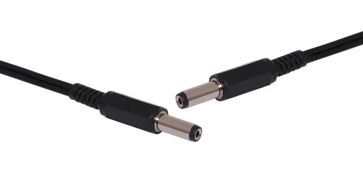 2.1mm DC plug to 2.1mm DC plug, 0.5m. Introduced to the range to support the powering of our range of half rack mount Solutions products.