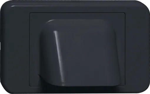 This unique wallplate allows cables to enter the wall cavity space without the need for interconnect wallplates in between. 