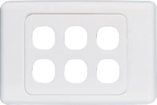 Suitable for use with Clipsal mechanism inserts.