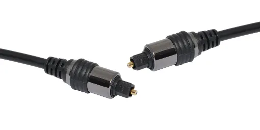 Toslink to Toslink S/PDIF Optical Audio Lead, 1.5m.