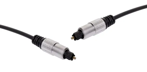 Toslink to Toslink S/PDIF Optical Audio Lead, 10m.