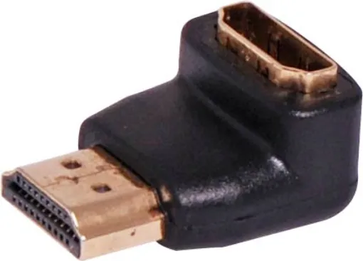 Right Angle HDMI Adaptor. Downward direction adaptor. 