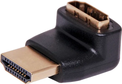Right Angle HDMI Adaptor. Upward direction adaptor. 