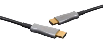 100m Active Optical (AOC) High Speed HDMI Cable with Ethernet Cutting edge optical HDMI technology supporting 4K @ 60Hz resolutions at longer lengths than copper cable can achieve.