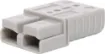 Anderson style grey 120A DC power connector.