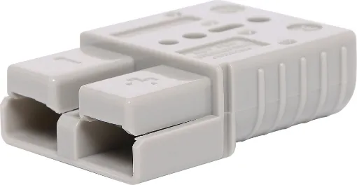Anderson style grey 120A DC power connector.