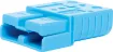Anderson style blue 120A DC power connector.