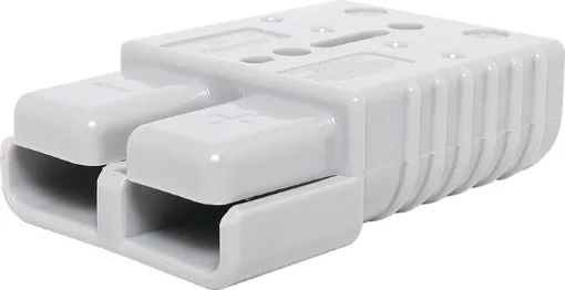 Anderson style grey 175A DC power connector.