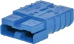 Anderson style blue 50A DC power connector.