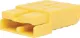 50A 600V Yellow High Current DC Anderson Style Power Plug Anderson style yellow 50A DC power connector.