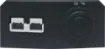 This Anderson style connector features an enclosure for surface mounting on vehicle cabinets or bodywork.