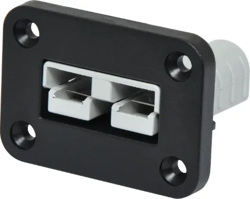 Provides easy connection to solar panels and auxiliary batteries/appliances utilising 50A Anderson connection. 
