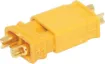 Ideal for use as battery connectors in high current draw applications such as RC&#8200;LiPo batteries. Supplied as plug & socket pair. 30A rated @ 500V DC.
