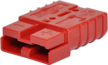 50A 600V SB50 High Current DC Anderson Power Plug Red Genuine Anderson Power SB50 50A DC connector. These heavy duty DC plugs feature a reversible gender design (the same plug can be used as both male and female). Not suitable for connecting or disconnecting circuits under load.