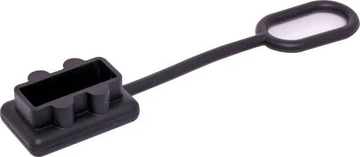 Rubber dust cover to suit the P 7845 175A high current DC connector.