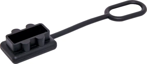 Rubber dust cover to suit the P7845A 175A high current DC connector.