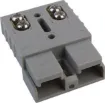 TrailerVision TV-USCHEU.  Allows you to terminate your DC power cabling with simple screw terminals instead of crimped lugs. This SB50 Anderson Style genderless connector is rated to 50A and can be used to quickly terminate cabling anywhere you would normally use an SB50 Anderson connector.