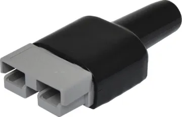 Dust Cover to suit 50A Anderson Plugs This dust cover to suit P 7835A high current DC Anderson power connector is made out of rubber and provides protection for the connector against dust.