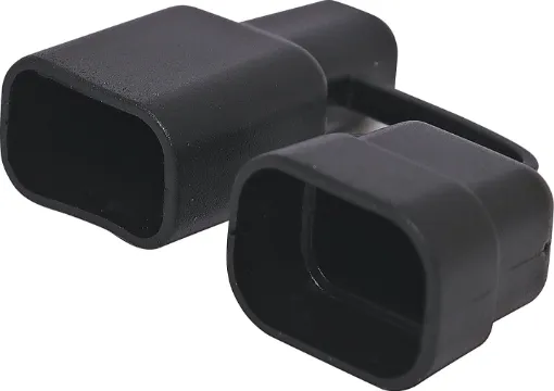 This dust plug set with cap, to suit P 7805B/06B high current DC Anderson power connectors, provides protection for the connector against dust. 