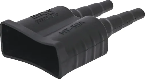 Rubber dust cover to suit SB50 style Anderson high current DC connectors.
