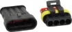Great for automotive wiring - requires no special crimpers. Use a standard automotive crimper, pliers or solder terminate. 14A rated.