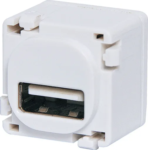 Fitted with USB 2.0 sockets on each side.