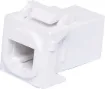 This Cat6 socket is a wallplate mechanism suitable for use with Clipsal type fittings. It is a back to back Cat6 coupler which eliminates the need for any punchdown tools for termination, and can be used with ready made patch cables instead.