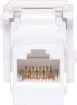 Cat6A ''back to back'' mechanism fro use with pre-terminated or off the shelf cables.  Wall jack will suit commonly used Clipsal data wall plates.