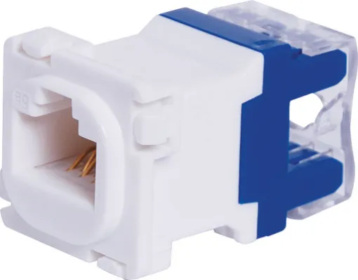 A Cat5e mechanism to suit Clipsal wallplates (Note: not Clipsal brand).
