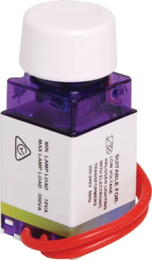 These dimmer mechanisms suit standard Clipsal mechanism wallplate recesses and offer LED compatible light dimming with soft start. 