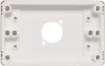 Single wallplate to suit any standard dimension SpeakOn sockets. Countersunk screw holes. Mounting hole spacing 19W x 24Hmm.