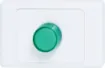 Single gang wallplate with both clipsal and hpm covers to suit our S4030 - S4035 series of panel lamps.
