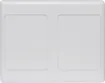 These suit altronics plates. They do not suit HPM or Clipsal.
Available with rounded corners only.