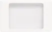 Made from clear plastic, this wallplate can be used in designs which need to have visible monitoring of relay operation, display screens or timers. Two white snap fit covers to suit your installation.