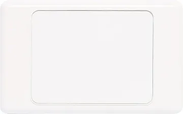 Altronics Dual Cover Blank Wallplate Two snap fit covers to suit your installation.