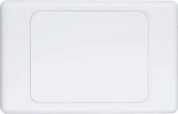Clipsal 2000 Blank Wallplate Standard clipsal 2000 electrical wallplate. Fits standard wall box.