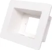 Addresses a common requirement of installing AV or power connections flush to the wall behind cabinets or televisions. Designed for 70 & 90mm cavities. 
185W x 145H x 60Dmm. 
Hole Cut:  166 x 100mm
Wallplate not included.