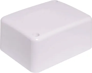 Electrical Junction Box Double Gang  Plastic electrical junction wall box with multiple conduit entries. 101W x 71D x 46Hmm.