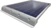These tough surface mount brackets offer a way to mount solar panels without penetrating the roof of the caravan. They can be attached using a silastic or similar adhesive. 