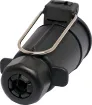 A user wireable 7 Pin round trailer plug. Connects to the trailer with a Large 7 Pin round trailer plug (P8086).
Suitable for use with W4222 7 core trailer cable. 