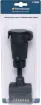 7 pin flat to large 7 pin round trailer adapter. Allows you to connect a trailer with a Large round 7 pin connector to a vehicle with 7 pin flat connector. 