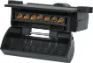 Replacement 7 pin flat trailer socket for chassis mounting to vehicle. Suitable for use with 7 core trailer cable (W 4222). 