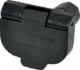 Round 7 Pin Trailer Socket A vehicle mount round 7 pin trailer plug suitable for use with 7 core trailer cable (see W 4222 cable). Suits a 7 pin trailer plug. Flush surface mounting, add P8098 for chassis mounting.